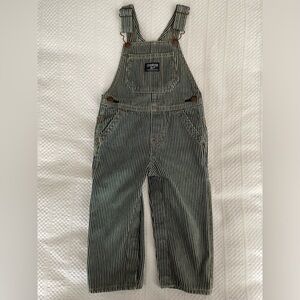 Vintage Oshkosh Overalls Striped